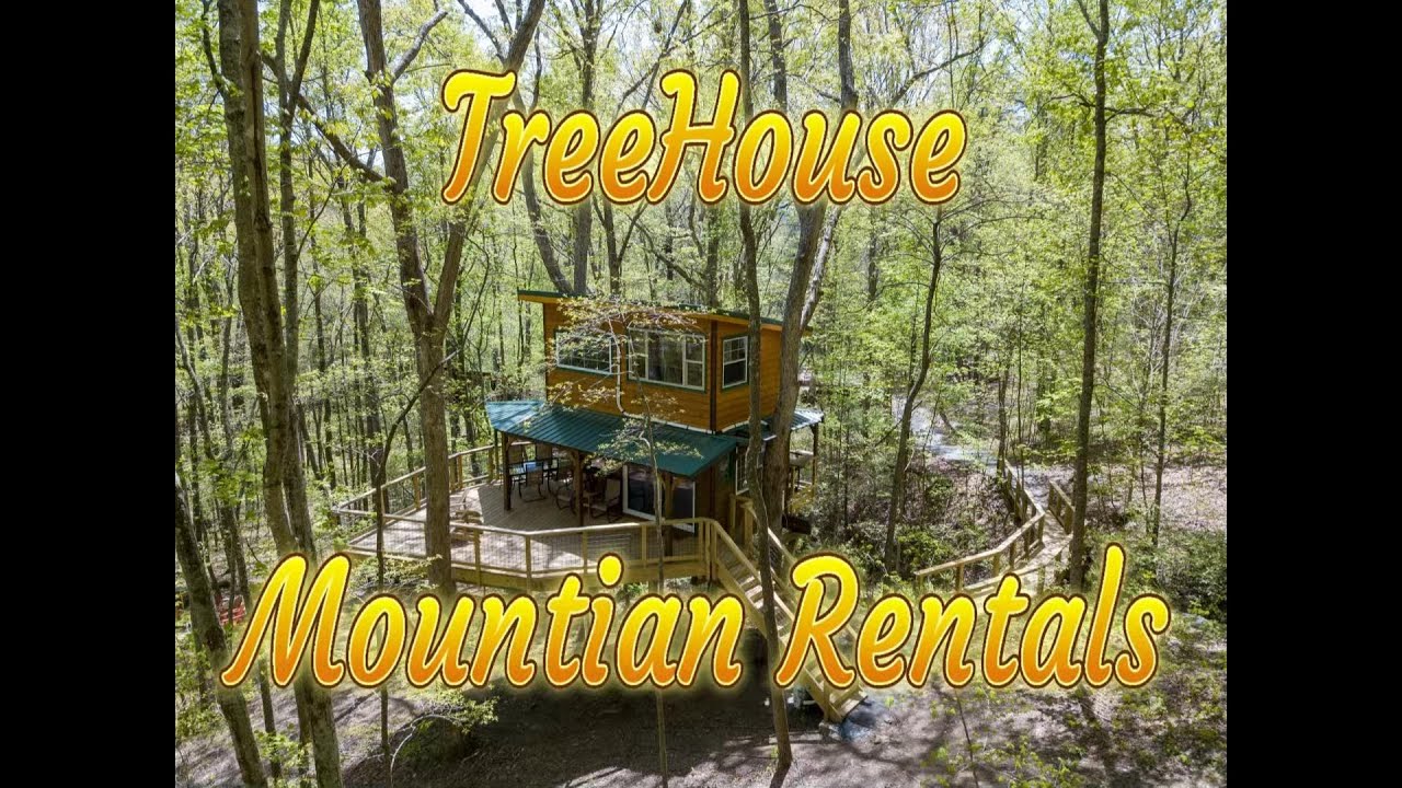 Tree House Mountain Rentals Ducktown TN!!! YouTube