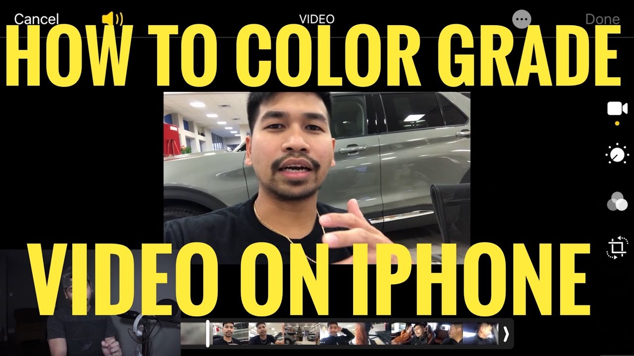 How to Color Grade Video on Iphone. Ep 02 - YouTube