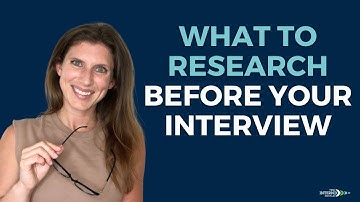 How to Research a Company Before an Internship Interview
