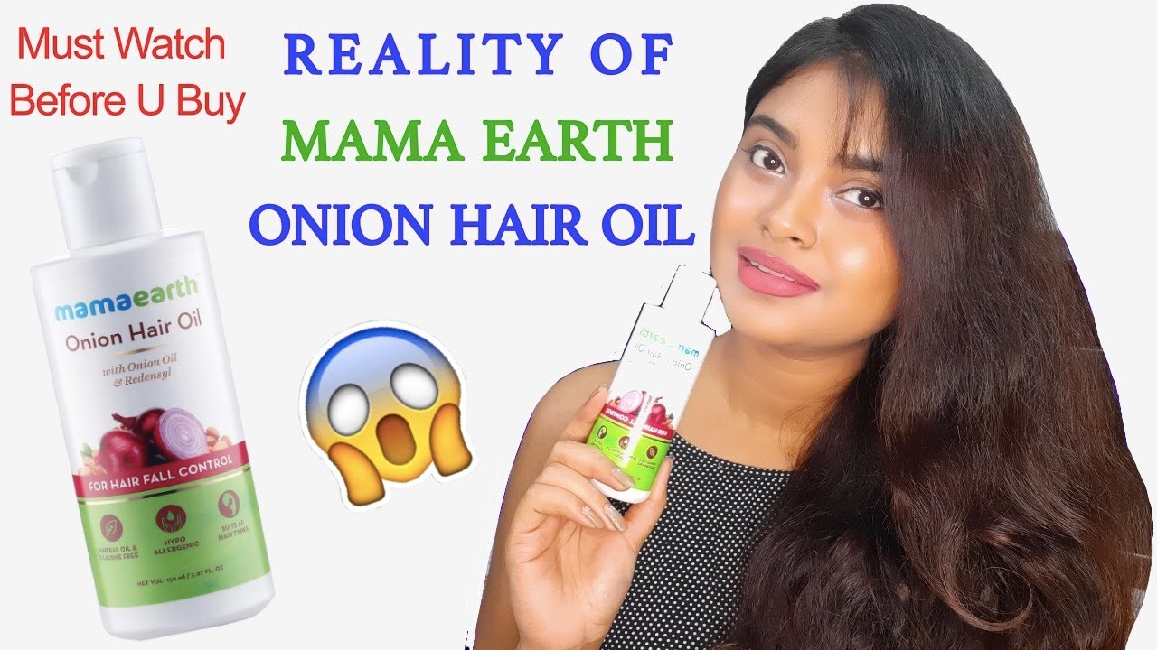 Buy Mamaearth Onion Hair Oil for Hair Growth  Hair Fall Control with  Redensyl 150ml Online at Low Prices in India  Amazonin