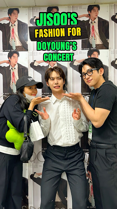 Jisoo’s Fashion for Doyoung’s Concert #jisoo #shorts #kpop