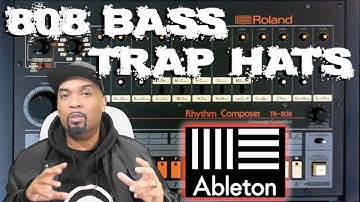 How to Create 808 Basses & Trap Hi Hat Rolls in Ableton Live