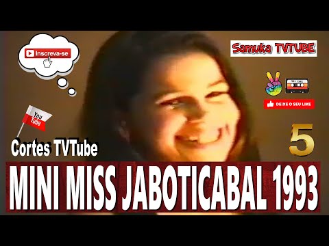Mini Miss Jaboticabal 1993 / Cortes 05
