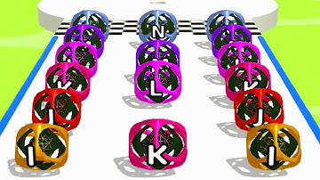 AZ Run - 2048 ABC Runner ! All Levels Gameplay d android, ios