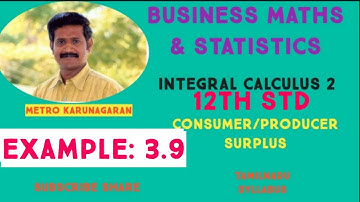 12th Std BM Example 3.9 The marginal cost function of manufacturing x shoes is 6+10x-6x².  The cost