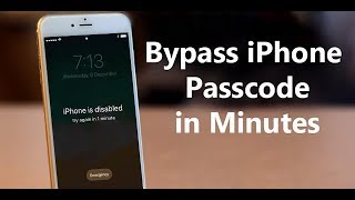 Forgot iPhone Passcode or iPhone is Disabled？How to Unlock it without iTunes?