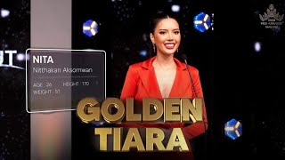 Nita Aksornwan - The second Golden Tiara in the audition round Miss Universe Thailand 2022