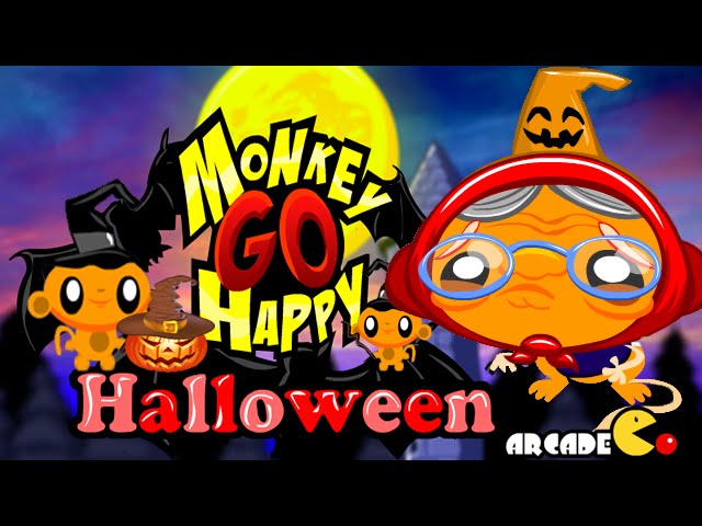 Jogo Monkey Go Happy: Halloween no Jogos 360