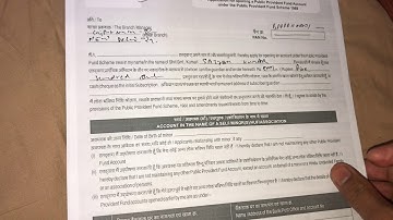 PPF A/c open kaise kare union bank main