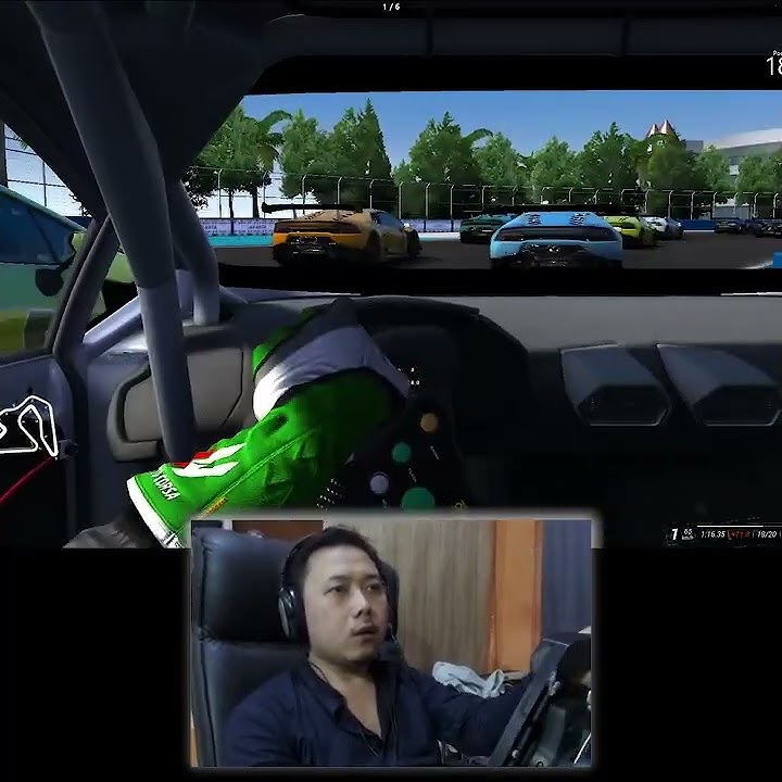 Test drive balap pake Lamborghini Huracan di Sirkuit Formula E Jakarta