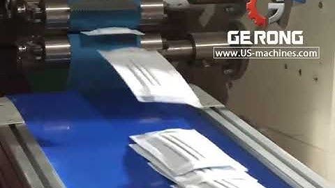 High speed run production capacity face mask forming cutting slicing making machine mask machinery