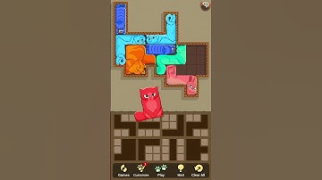 Funny Puzzle Cats level 16-17 Gameplay #shorts