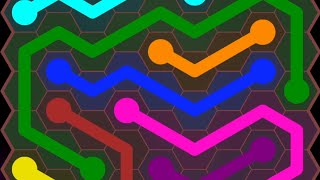 Flow Free Hexes. Daily Puzzles. level 1-10. My Gaming Town ☆ screenshot 1