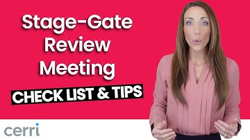 Stage-Gate Review Checklist and Meeting Preparation Tips