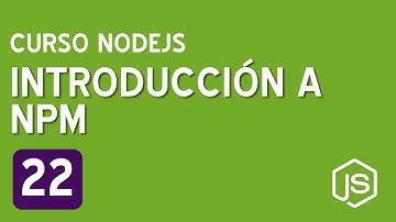 22. Tutorial básico de NPM | Curso de NodeJS