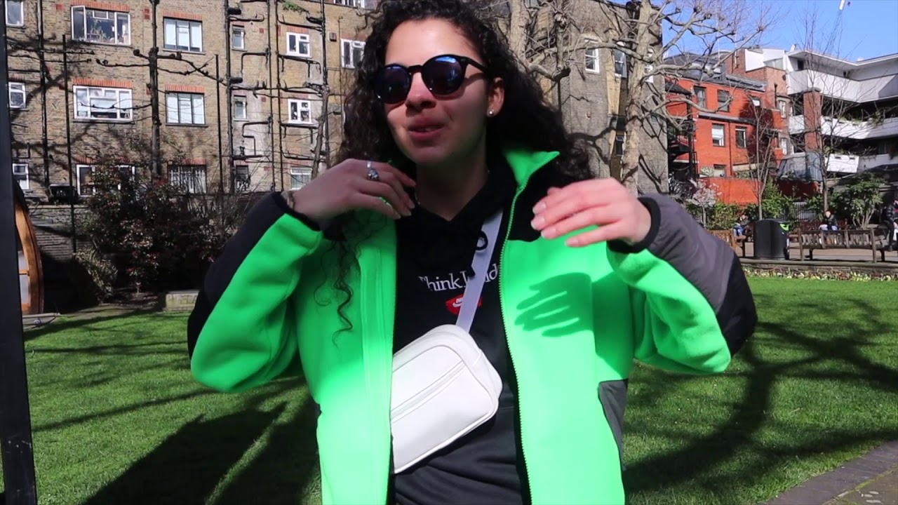 supreme north face green jacket