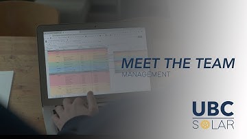 Meet the Team: Management | UBC Solar