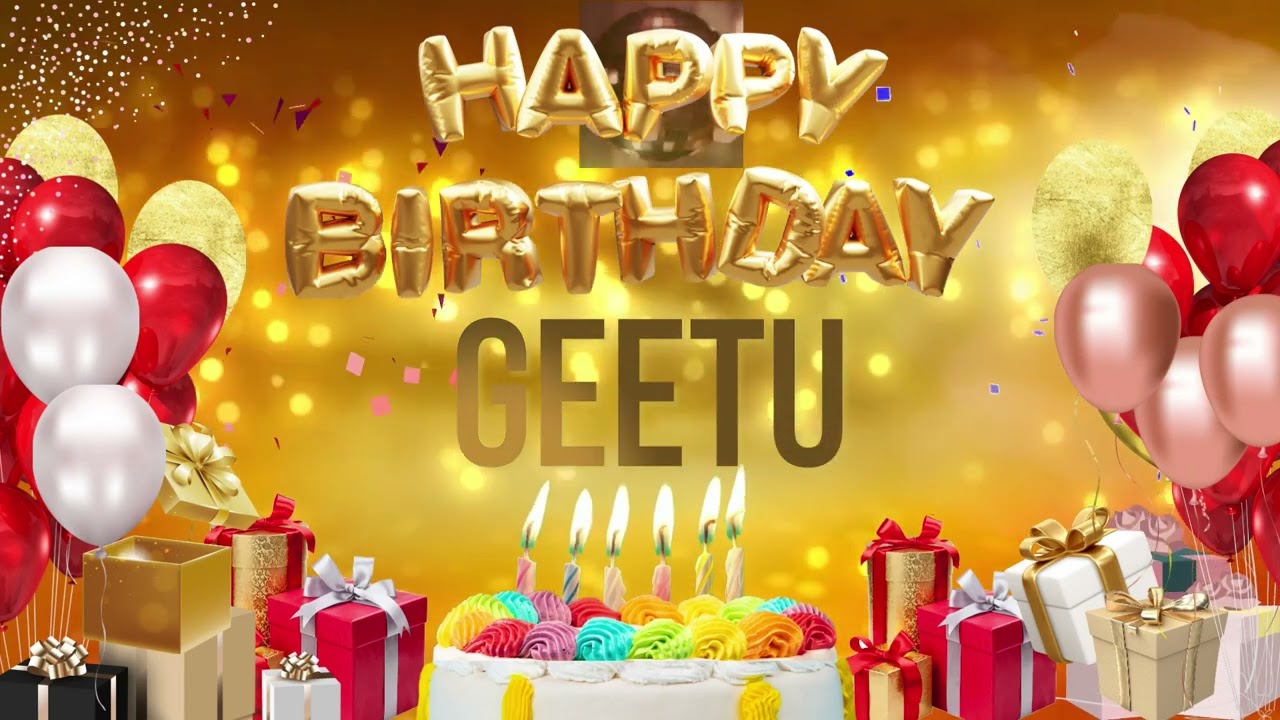 Geetu   Happy Birthday Geetu