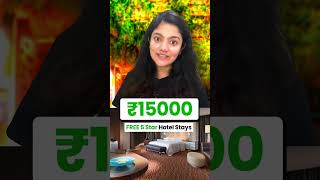 FREE 5 Star Hotel Stay with this Credit Card