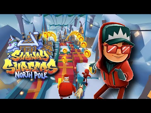 20 MINUTES GAMEPLAY SUBWAY SURFERS NORTH POLE 2021 UNLOCKING FESTIVE JAKE WITH EVENT COINS