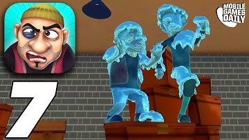 SCARY ROBBER HOME CLASH Gameplay Walkthrough Part 7 - Level 8 Have an Ice Day (iOS Android)