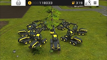 Tree Cutting In Farming simulator 16 | Forestry Scorpion in Fs 16 Gameplay | Timelapse !