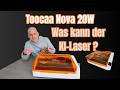 Toocaa Nova 20W Was Kann Der KI Laser Test Und Einrichtung