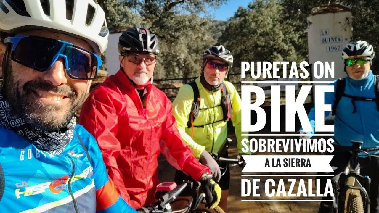 Puretas on bike 2025:  Sobrevivimos a la Sierra de Cazalla.