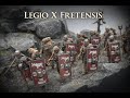 10te Römische Legion marschiert Richtung Jerusalem. Legio X Fretensis - Roman march into Jerusalem.