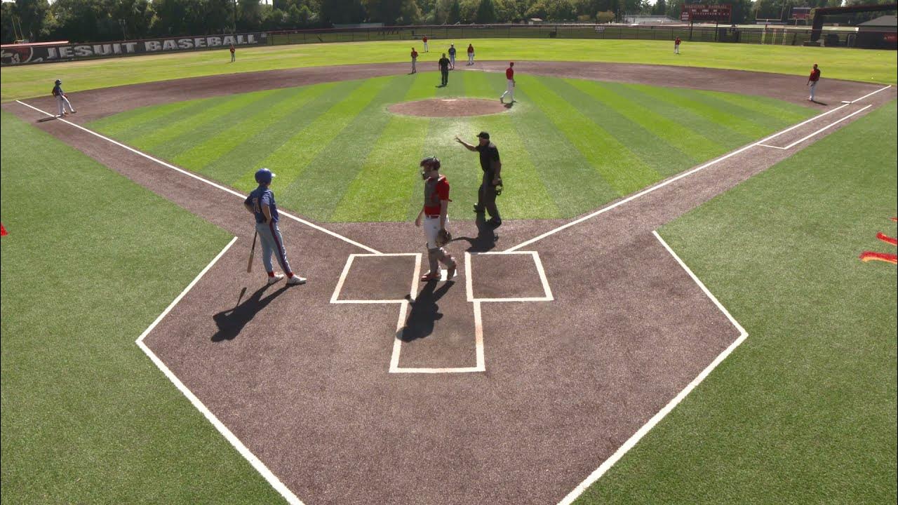 Baseball Rules in Black and White, High School Batter's Interference