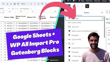 Import Gutenberg blocks with WP All Import Pro for Programmatic SEO!