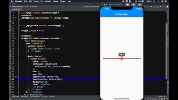 Slider in Flutter #1