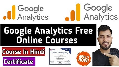 Google Analytics Free online Course|Google Analytics Certification courses|Google Analytics Course