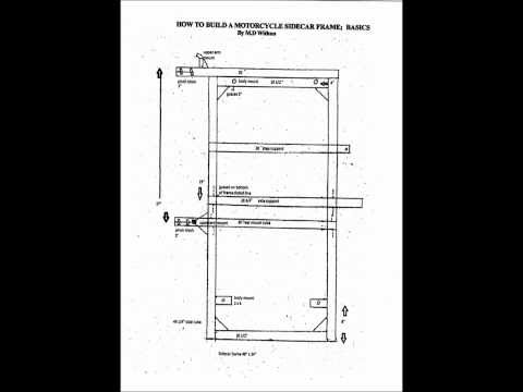 How to build a motorcycle sidecar frame booklet