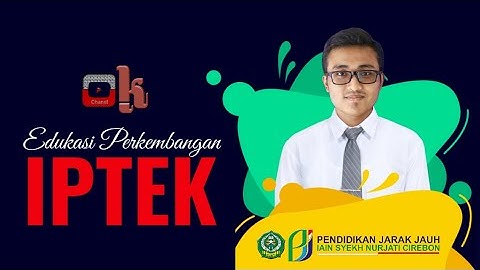 pengaruh IPTEK dalam dunia Pendidikan