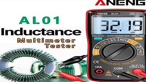 ANENG AL01 Inductance Digital Multimeter 6000 Count True-RMS AC/DC Voltage Meter Current T