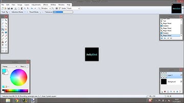 How to make a professional looking YouTube profile picture in Paint.net