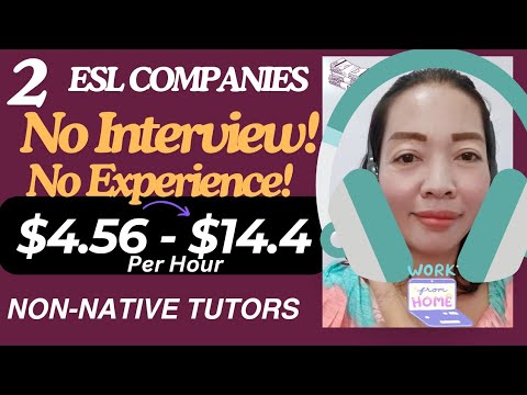 Teach ENGLISH Online in 2024! NON-NATIVE TUTORS Hiring Now! No Experience! No Interview!