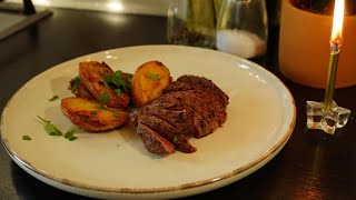 Perfect Beef Steak with Butter Potatoes - Easy and Delicious Recipe