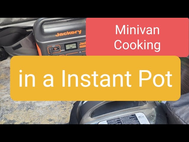 Testing the Instant Pot DUO Mini and It's Boondocking Power Draw