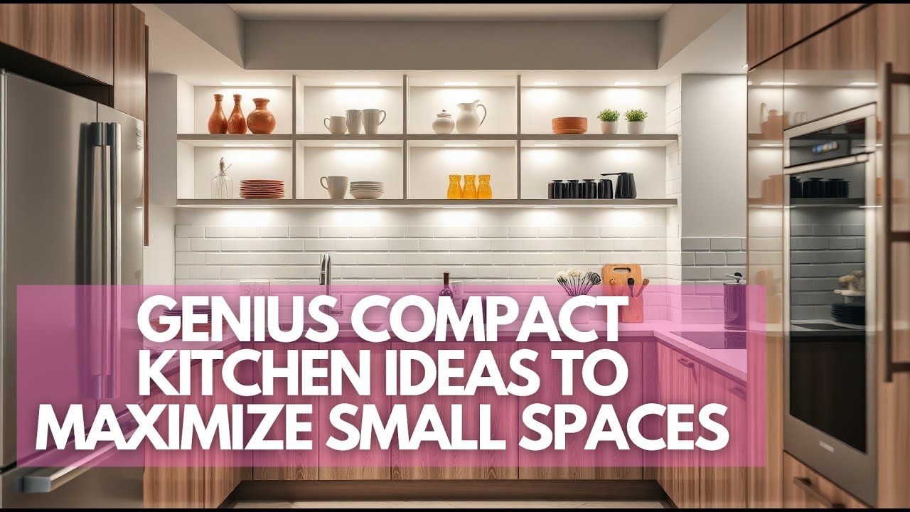 Genius Compact Kitchen Ideas to Maximize Small Spaces - YouTube