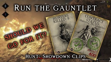 Run the Gauntlet | Hunt: Showdown Clips
