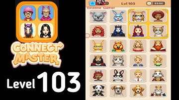 Connect Master Match Puzzle level 103 Guide Walkthrough Solution