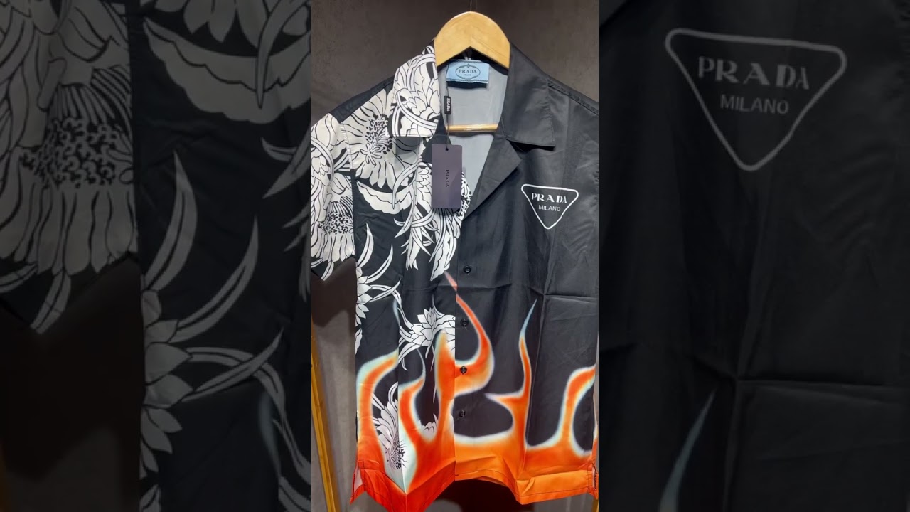 Prada Fire Shirt at 2599 | Latest Edition | Subscribe our channel for more unique products reviews