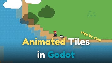Create Animated Tilesets in Godot 4 | Water Tile Animation Step-by-Step Tutorial