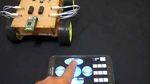 Bluetooth remote control car / 藍牙遙控車