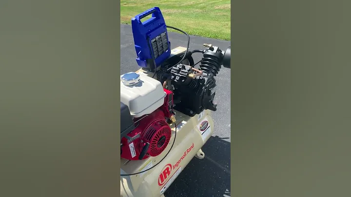 GovDeals: 2015 Ingersoll Rand Gasoline Powered Air Compresso