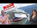 Our second cruise ever  embarkation day po britannia to norway