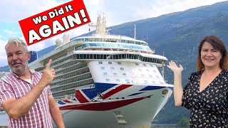 Our Second Cruise Ever - Embarkation Day Po Britannia To Norway