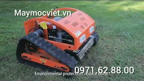 Robot cắt cỏ tự hành điều khiển từ xa | Robot cắt cỏ chất lượng cao